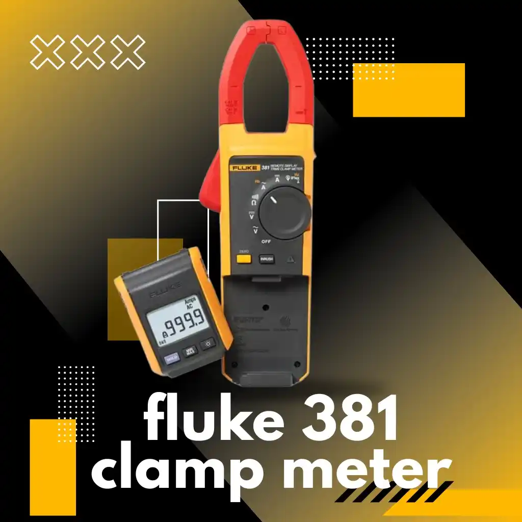 Image from Mohammad Mahdi Electronics: 🔥 Clamp. Measure. Control – Even Remotely! Fluke 381 True RMS Clamp M...