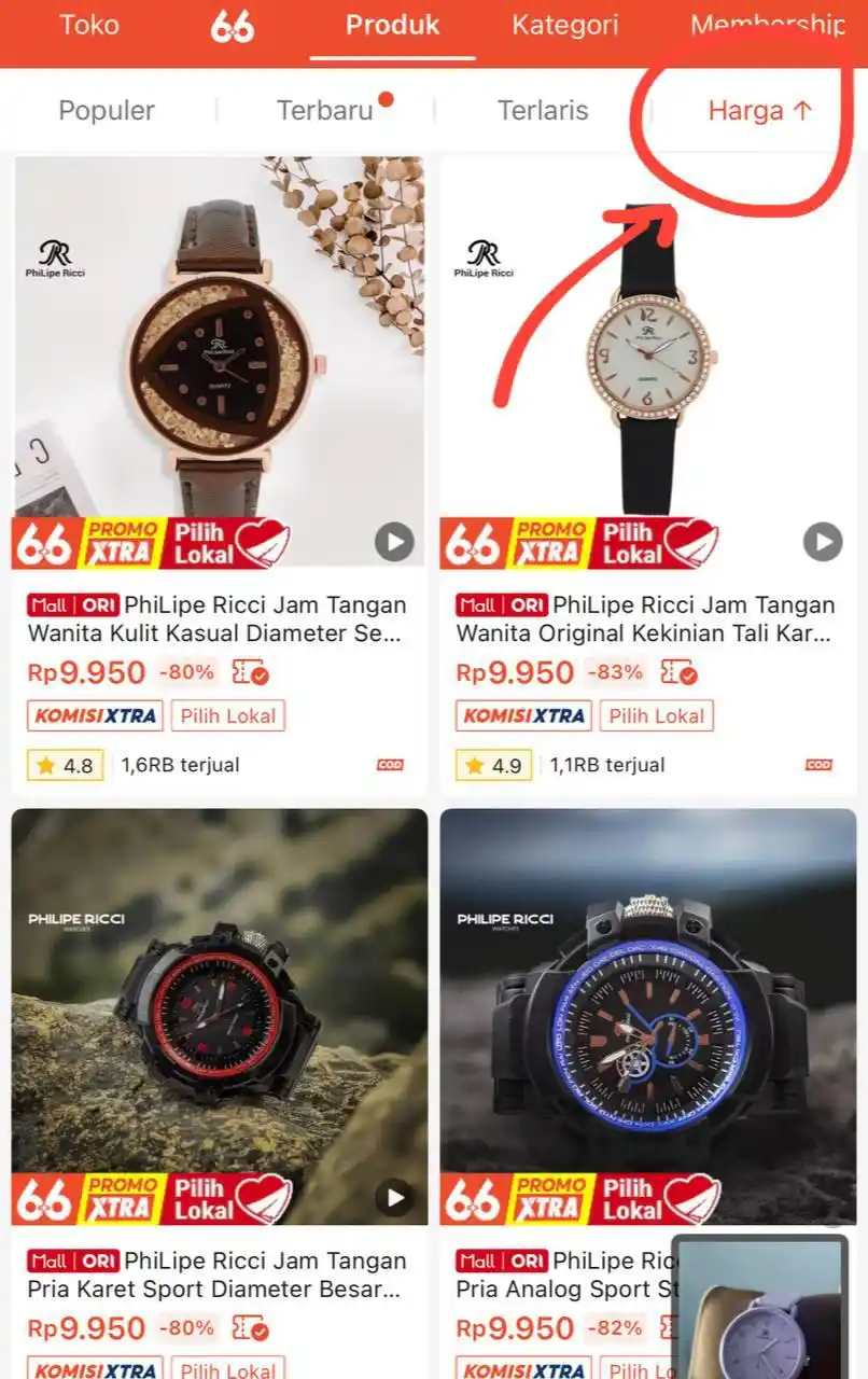 Image from KODE VOUCHER SHOPEE 🥳 DANA KAGET SHOPEE THR: CPT Jamtangan freebox combo diskon 10RB ditokonya🥳 Urutkan harga te...
