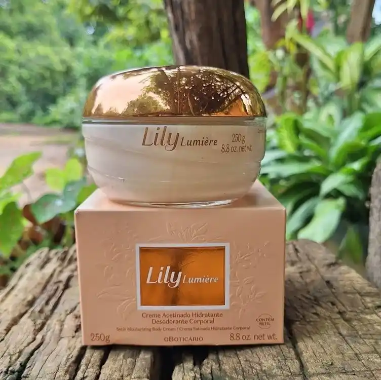 Image from UAI QUE PROMO 📢🎟️: ‼️ Creme Acetinado Hidratante Corporal Lily Lumière 250g saindo a R$ ...