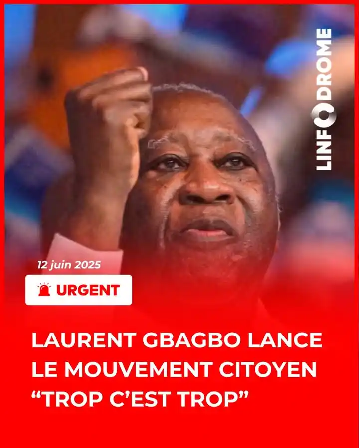 Image from LINFODROME NEWS: Dans une lettre ouverte au peuple ivoirien, l’ancien président Laurent...