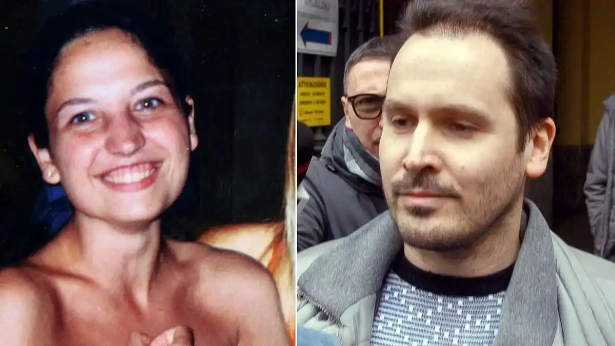 Image from Tgcom24: *Delitto di Garlasco, "lesioni e ferite da taglio" su Chiara Poggi: sp...
