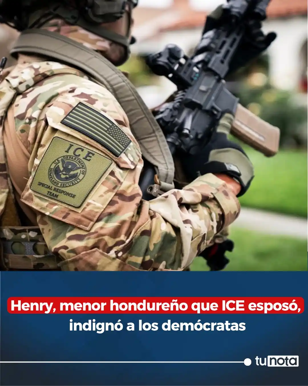 Image from tunota: 🔴¡Demócratas exigen respuestas! Menor hondureño es entregado con gril...
