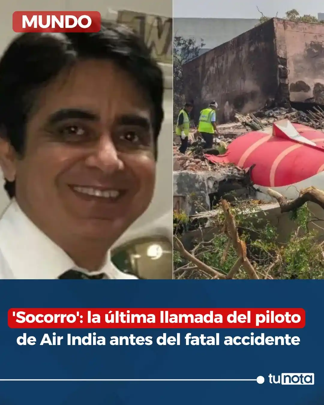 Image from tunota: 💔¡Desesperación en el aire! El piloto comenzó a gritar acompañado de ...