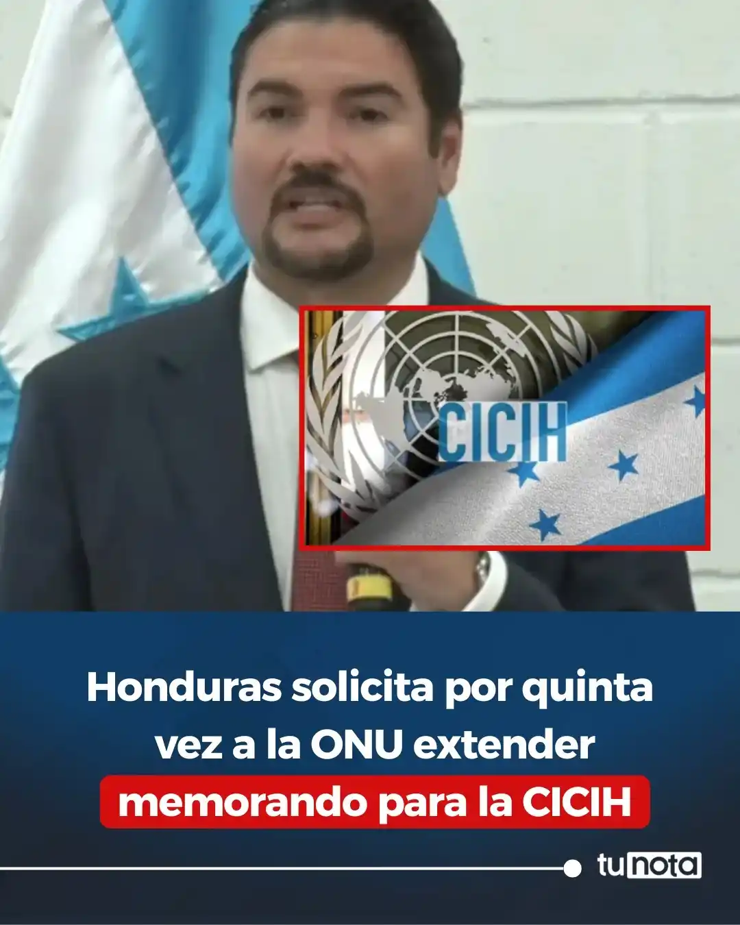 Image from tunota: 🔴El gobierno de Honduras pidió a la ONU extender el memorando hasta d...
