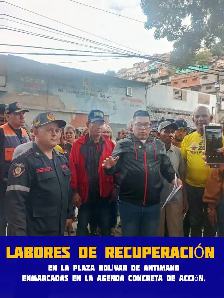 Image from Gral.Pablo Palacios: El jefe de gobierno de Caracas, Nahum Fernández, realizó una supervisi...