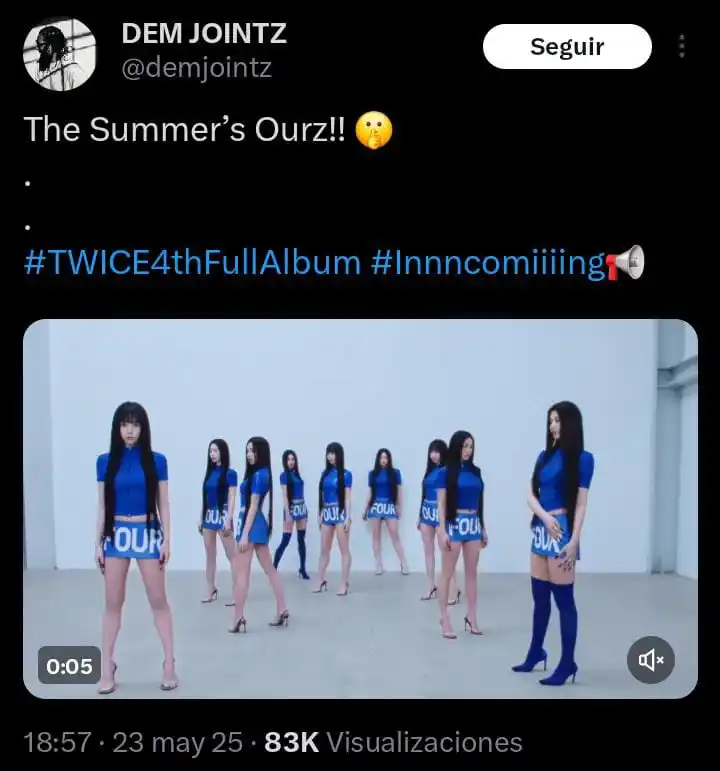 Image from TWICE's Best ONCE: El productor Dem Jointz participará en el nuevo full album de `TWICE`....