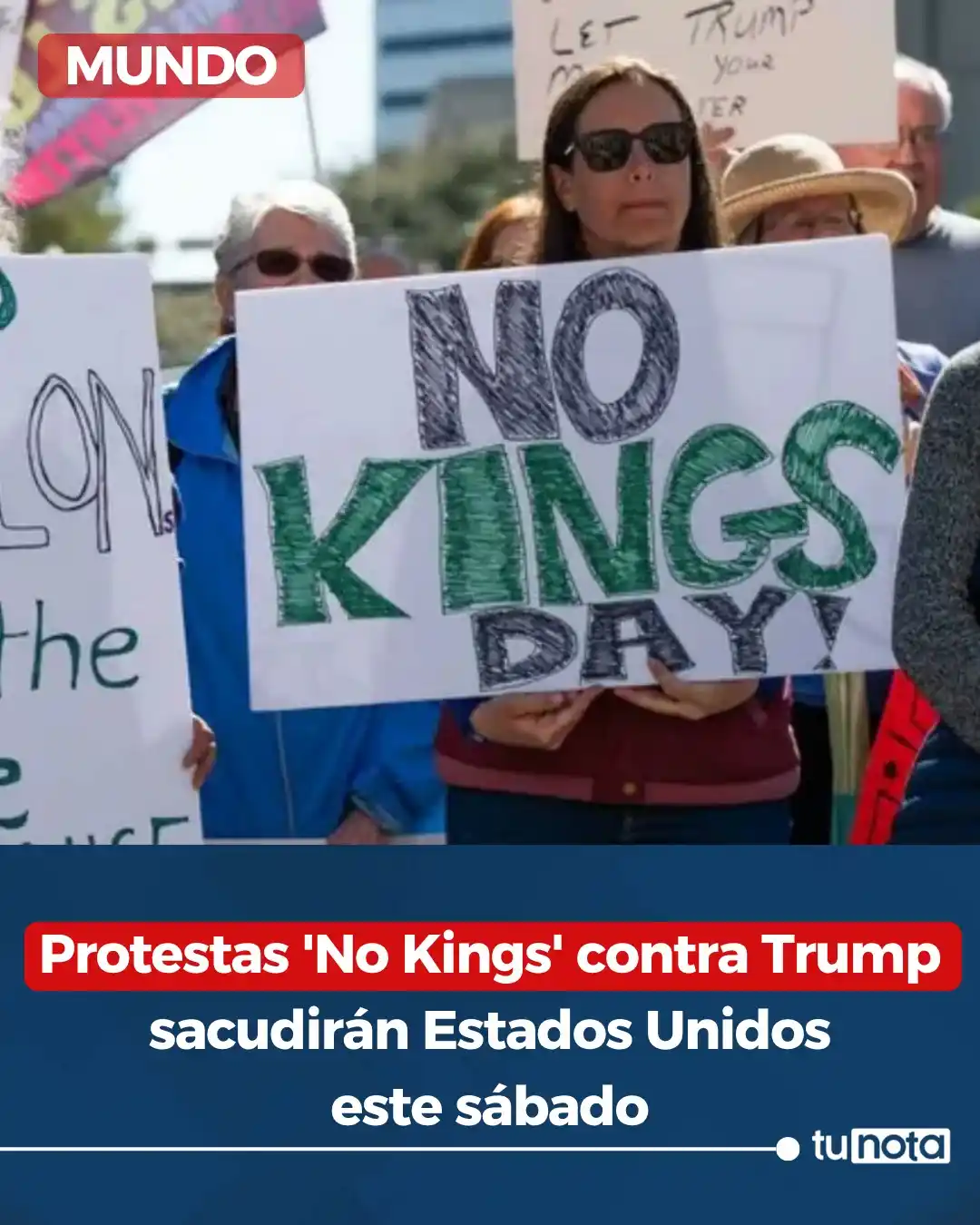 Image from tunota: 🔴Estados Unidos se prepara para una jornada de movilizaciones sin pre...