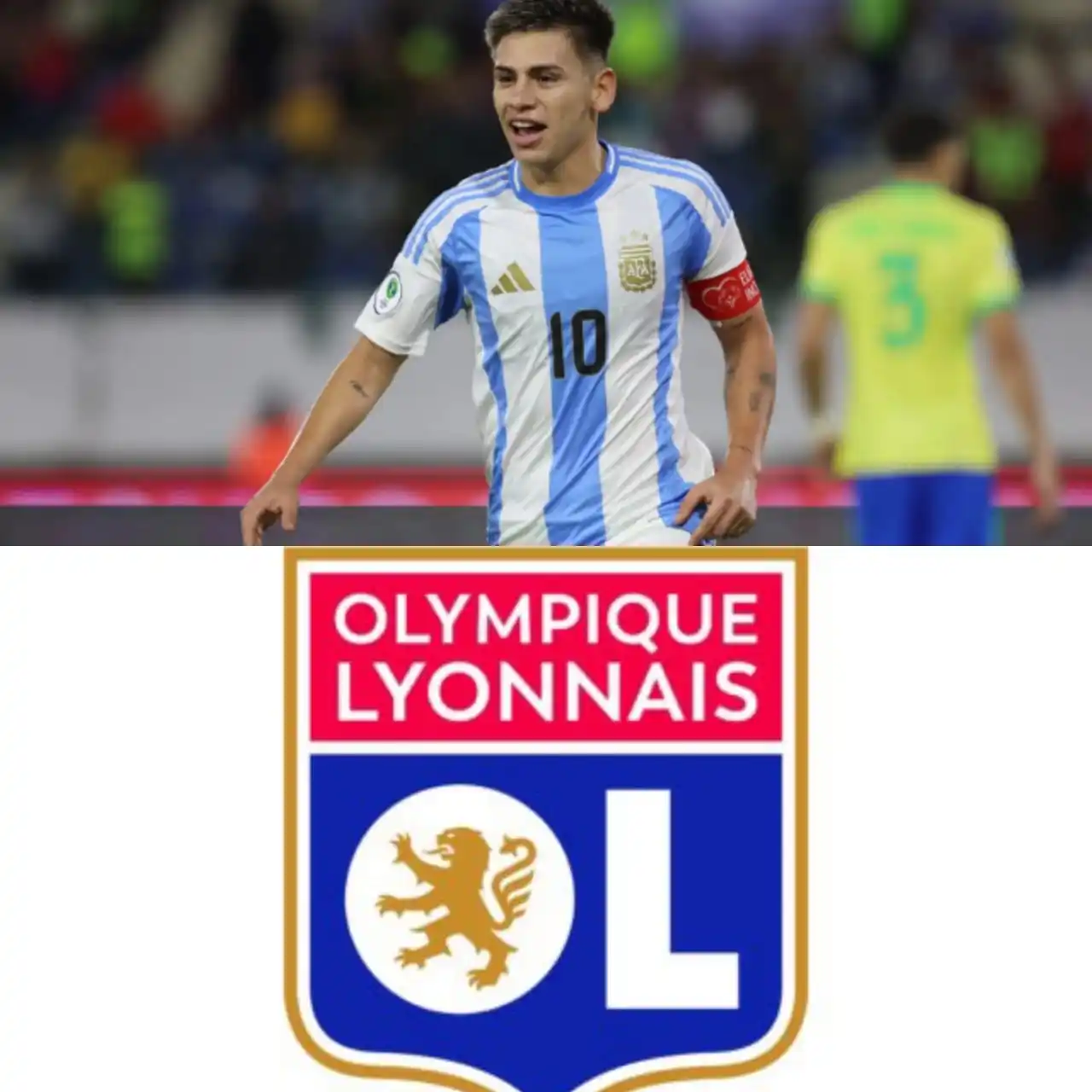 Image from ARGENTINA UPDATES⭐⭐⭐🇦🇷: 🚨🔵 EXCL: Olympique Lyonnais have agreed deal to sign Claudio Echever...