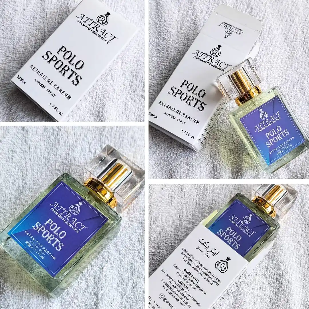 Image from ATTRACT Premium Fragrance: Feel the Rush. Own the Game. POLO SPORTS by ATTRACT Premium Fragrance...