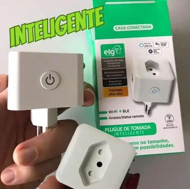 Image from Promodescontos (canal): 📦 Frete Grátis Amazon Prime . • Plug de Tomada Inteligente Bivolt 1...