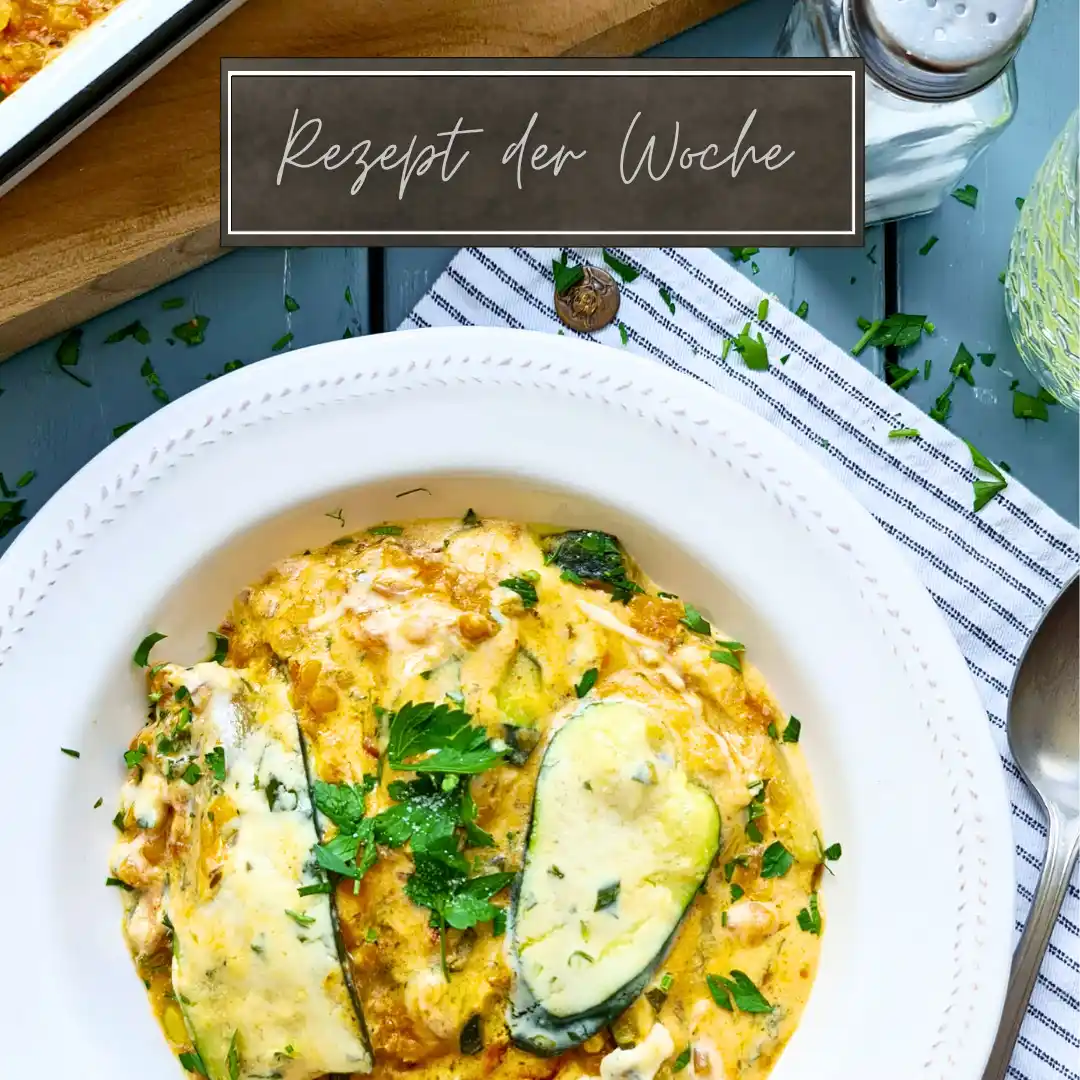 Image from cookit - Rezepte, News & Aktionen: GANZ GROSSES AUFLAUF-KINO & SUUUPER CREMIG! ➡ HERZHAFTER ZUCCHINI-LI...