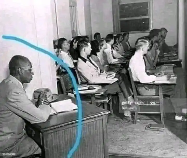 Image from عجیب وغریب: جارج میک لاورین پہلا سیاہ فام شخص جس نے 1948 میں اوکلاہوما یونیورسٹی ...