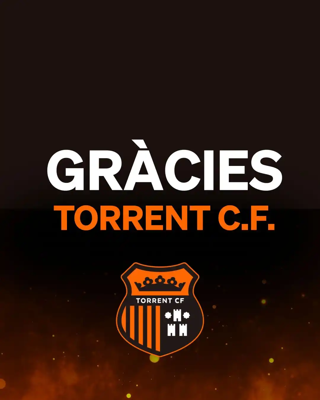 Image from AJUNTAMENT DE TORRENT: 📣 ¡Gracias Torrent CF, por esta grandísima temporada! Habéis llevado ...