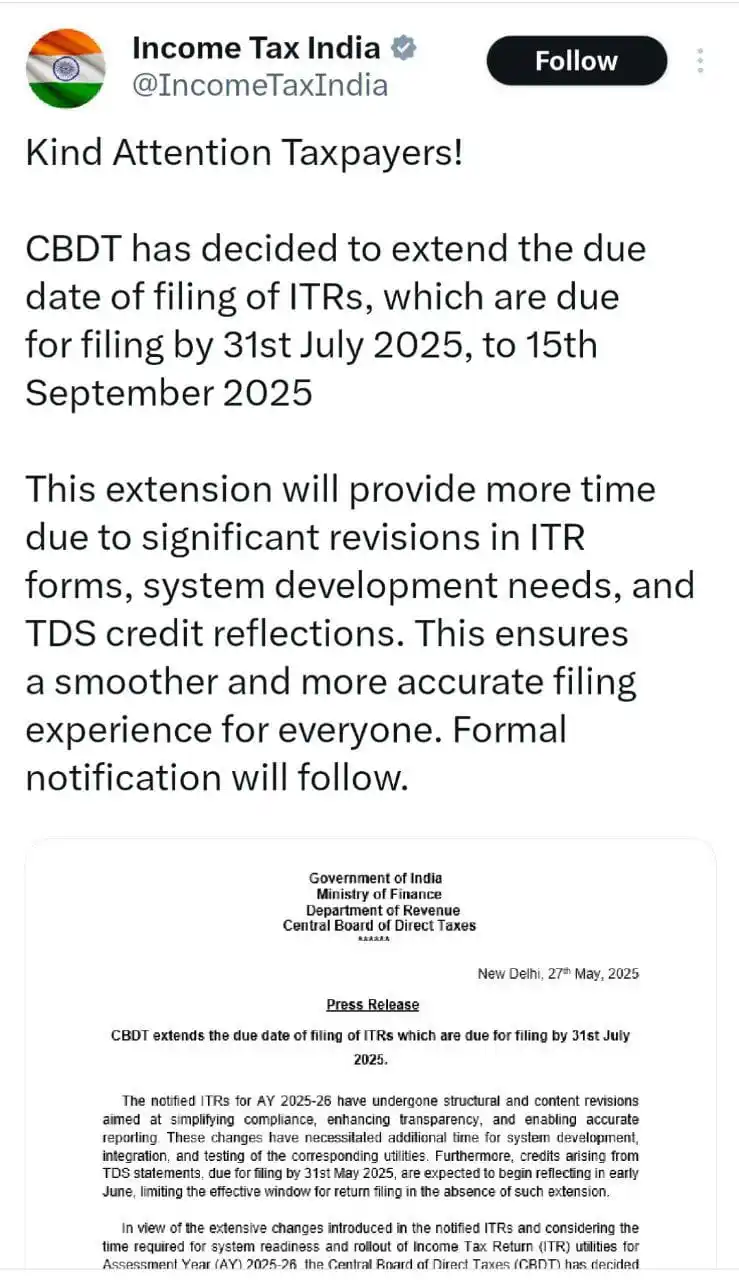 Image from Wealth Master: https://x.com/IncomeTaxIndia/status/1927323353251012645?t=xKTsu5H2eHAE...