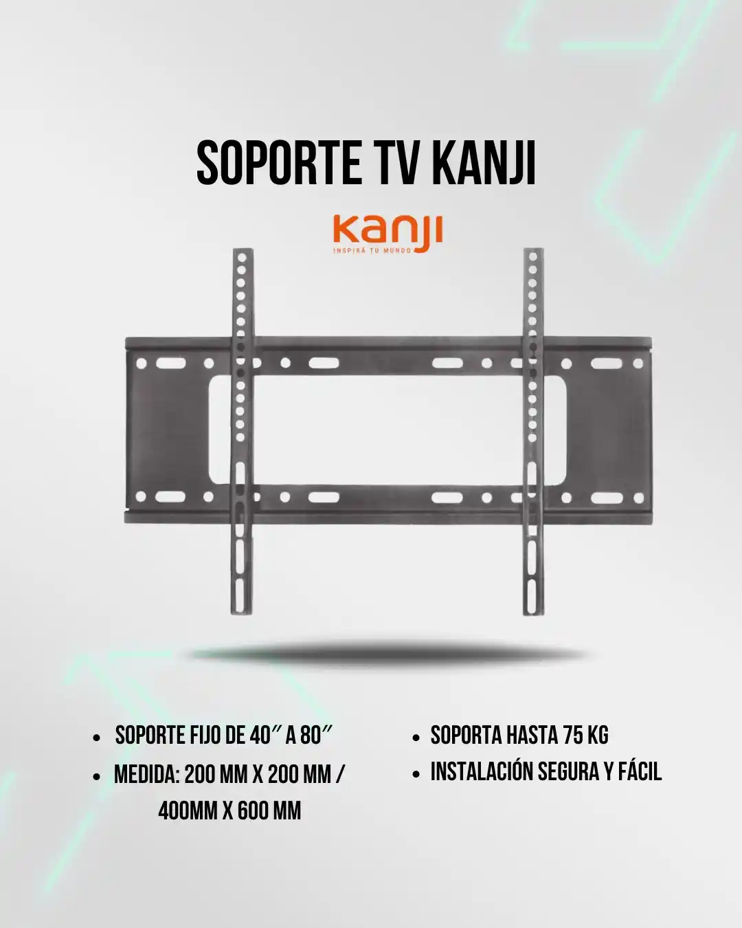 Image from Attain (Mayorista): 🛠️ *¡Instalá tu televisor con seguridad, firmeza y máxima compatibili...