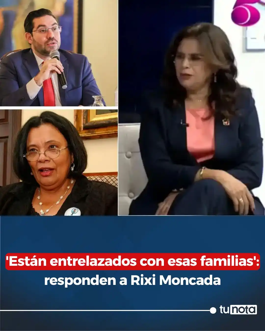 Image from tunota: 🔴La candidata responsabilizó a diez familias de la pobreza en el país...