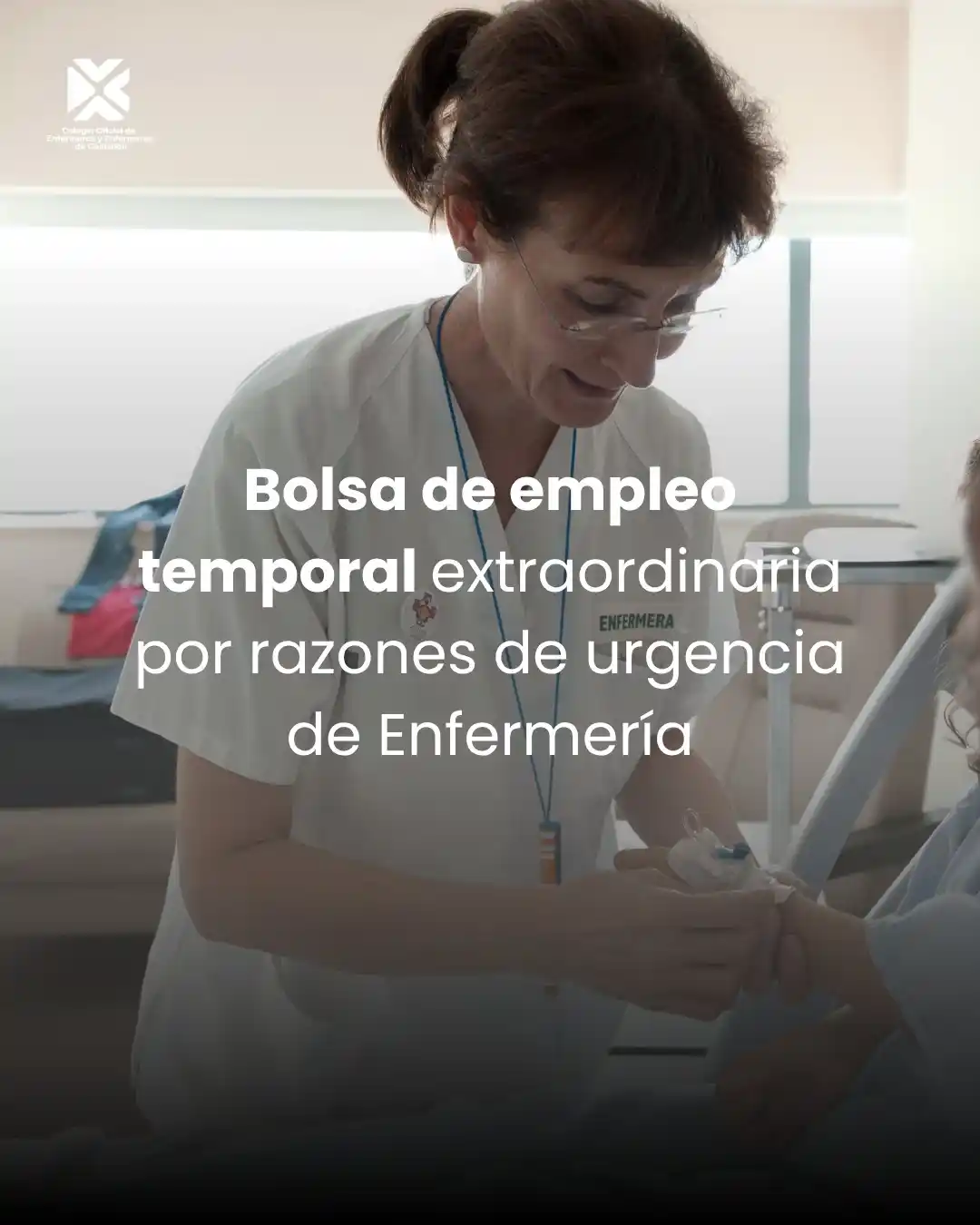 Image from Colegio Oficial de Enfermeros y Enfermeras de Castellón: 🚨La Generalitat ha convocado una bolsa de empleo temporal extraordina...
