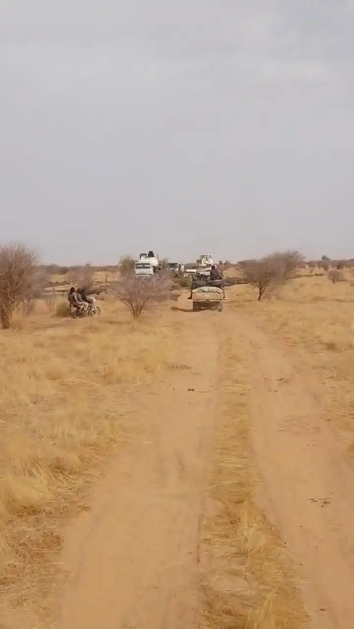 Image from Le Méhari Post de Mohamed AG Ahmedou du MTRM: Mali: Un membre du FLA m'envoie cette image et me dit, "Le matériel la...