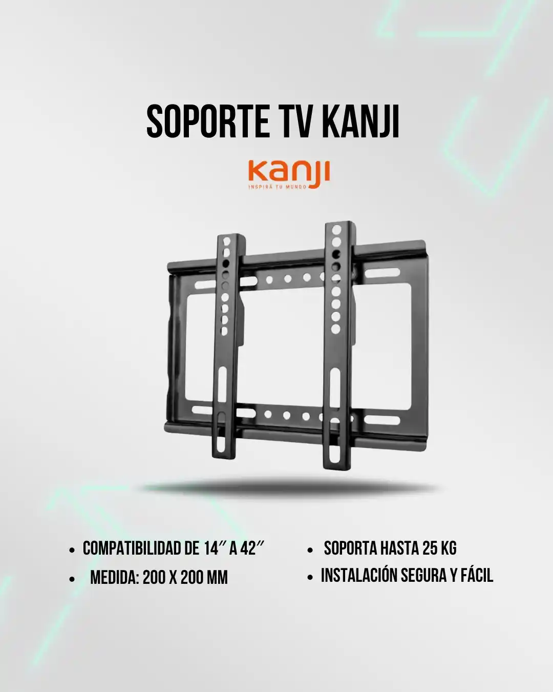 Image from Attain (Mayorista): 🛠️ *¡Montá tu TV con total seguridad y ahorrá espacio al instante!* �...
