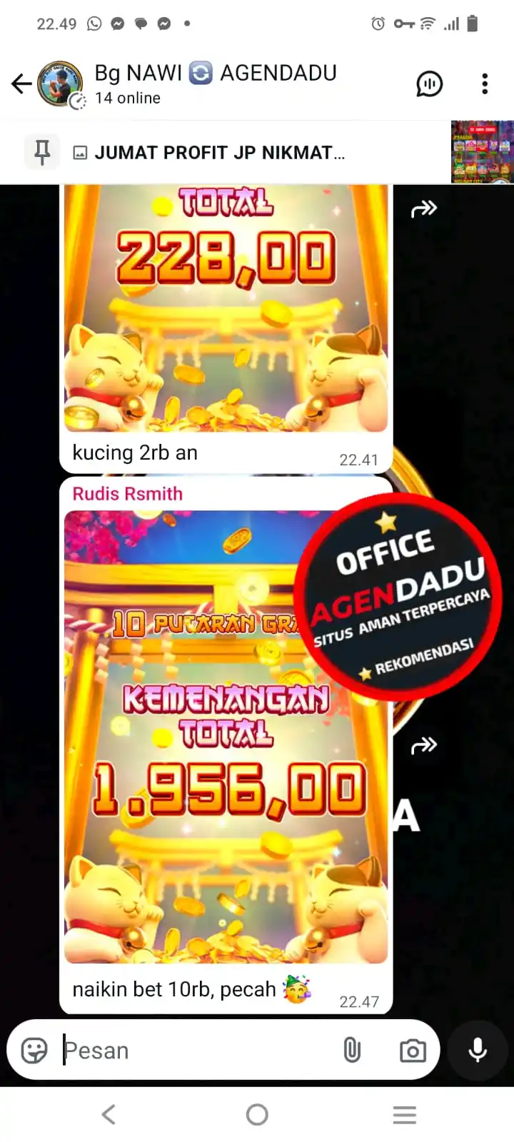 Image from PUSAT LINK GACOR 💯: *NIKMAT JUMAT MALAM* ➡️ https://agendadu.bid/cdpv SALAM, JEPE MASSAL �...