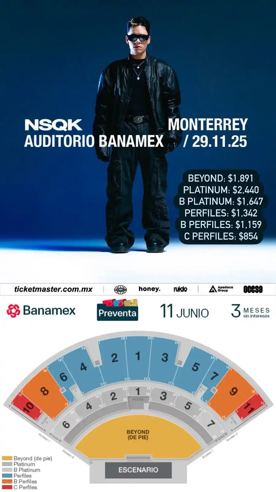 Image from Ailoviutl : 🔥 NSQK 🔥 🗓️ 29 de Noviembre del 2025 🗓️ 🏟️ Auditorio Citibanamex ...