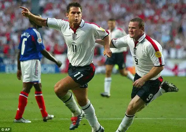 Image from Fastest Goal Zone™ ⚽🔥: On this day: 2004 - Frank Lampard became the 1st Chelsea player to sco...