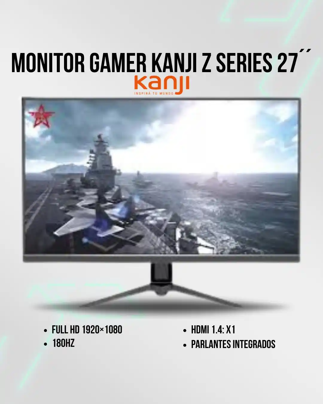 Image from Attain (Mayorista): 🖥️ *¡Pantalla fluida, diseño inmersivo y todo lo que un gamer necesit...