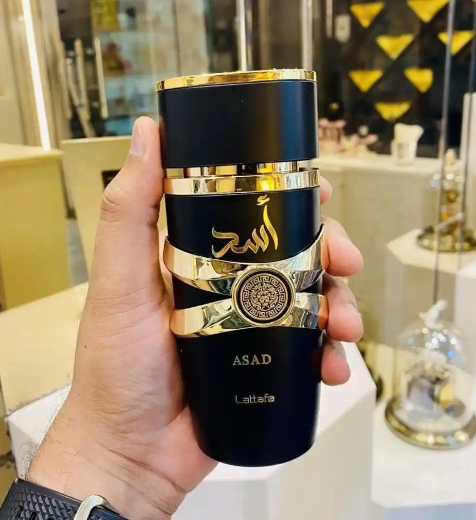 Image from Promodescontos (canal): Perfume Árabe Masculino Lattafa Asad Eau De Parfum 100ml Original 🔥R$...