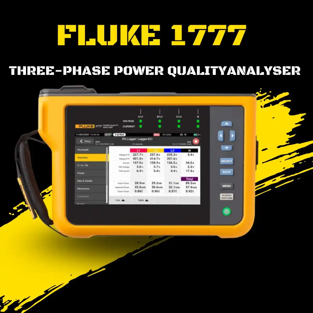 Image from Mohammad Mahdi Electronics: 🔥 Power Clarity – Simplified & Accurate! Fluke 1777 Three-Phase Power...