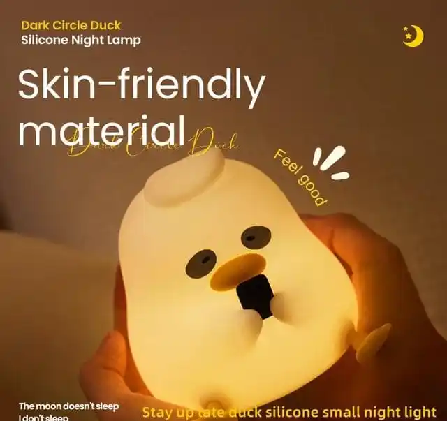 Image from Shopmazza: PRICE DROP Silicon duck light lamp 3 mode + timer control ₹385...