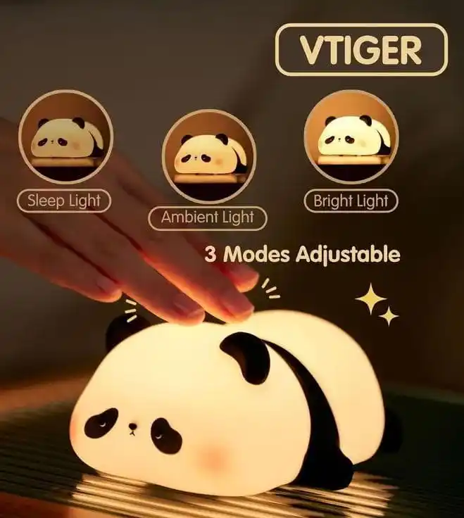 Image from Shopmazza: PRICE DROP Silicon lazy panda night lamp ₹395...