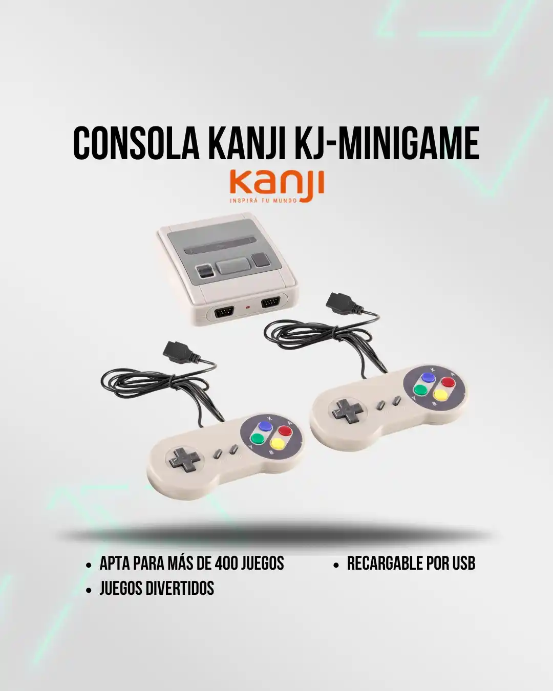 Image from Attain (Importadora Mayorista): 🕹️ *¡Reviví los clásicos con más de 400 juegos en formato portátil!* ...