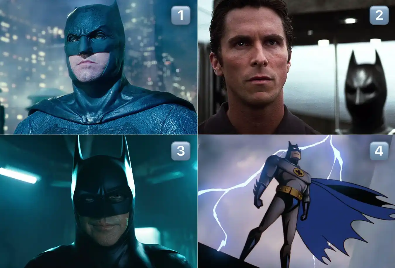 Image from Netflix Türkiye : Senin favori Batman'in hangisi?...