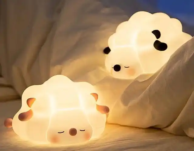 Image from Shopmazza: Silicon sheep night lamp ₹415...