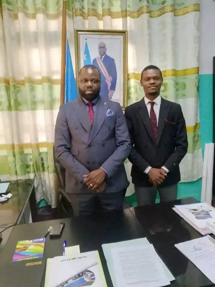 Image from POLITIKA NEWS: SPÉCIAL POLITIKA, REÇOIT pour vous l'Excellence Édouard SAMBA NSITU Mi...