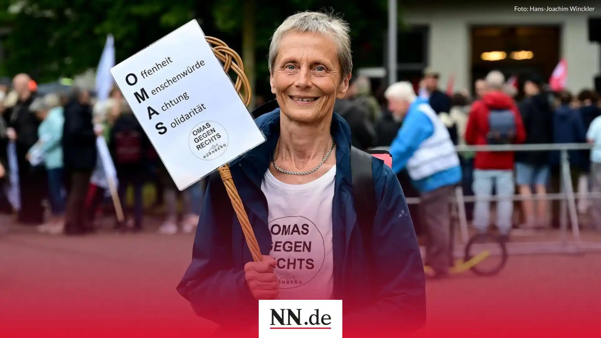 Image from NN.de: 🔴 „Stabilste Antifa“: Diese Nürnbergerin steckt hinter den Protesten ...