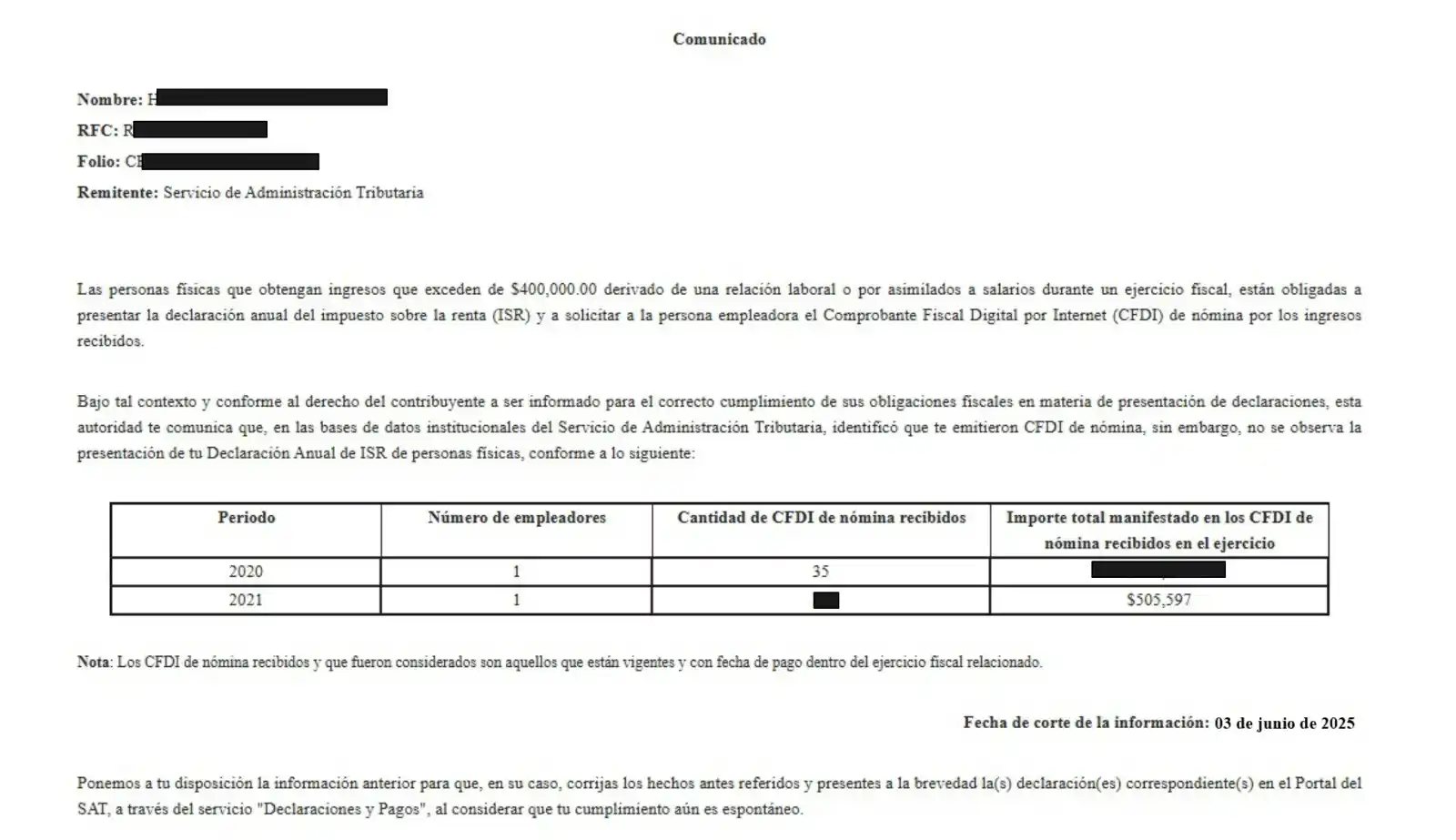 Image from CANAL TaxiNoticias - VERACRUZ - TaxiTramites.com: *¿TE LLEGÓ UNA NOTIFICACIÓN DEL SAT COMO ÉSTA?* _12-06-2025_ *Únete a...
