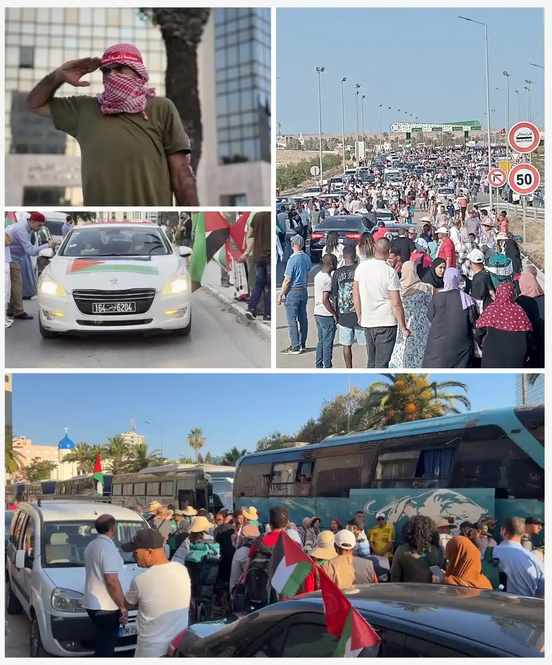 Image from Razmgahen | رزم گاہیں: 🇹🇳 *Samud Convoy to Break the Siege* قافـــــــلة الصـــــمود As pa...