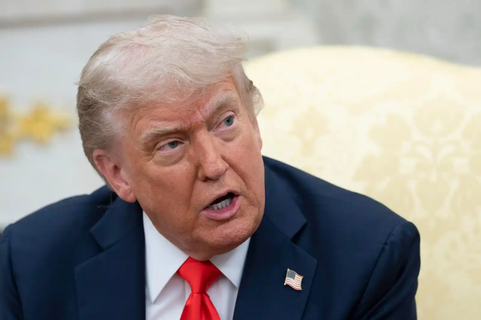 Image from Tgcom24: *Trump: "l'attacco di Israele all'Iran è stato eccellente, ce ne saran...