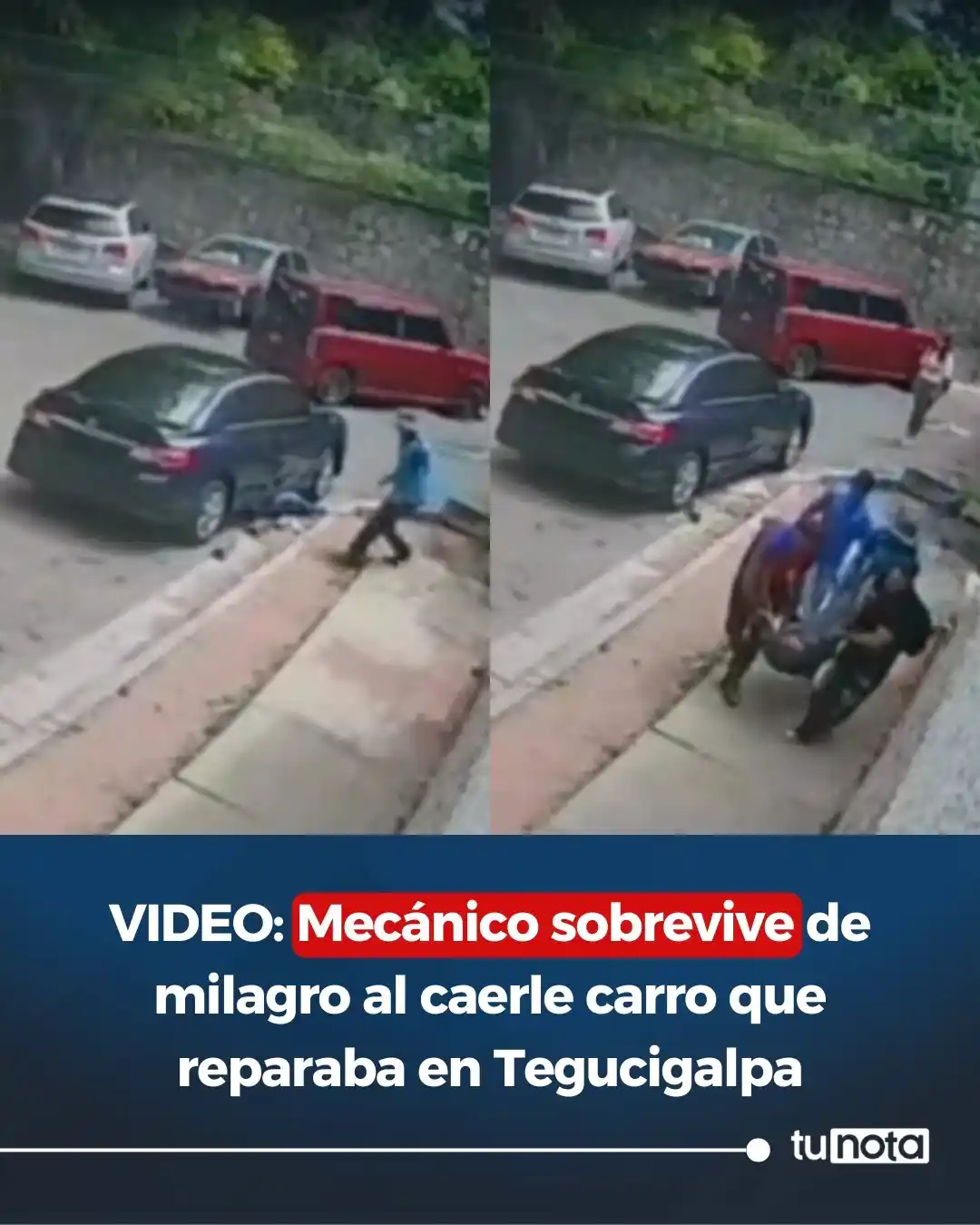 Image from tunota: 🔴Un dramático incidente ocurrió en la colonia San Ángel de Tegucigalp...