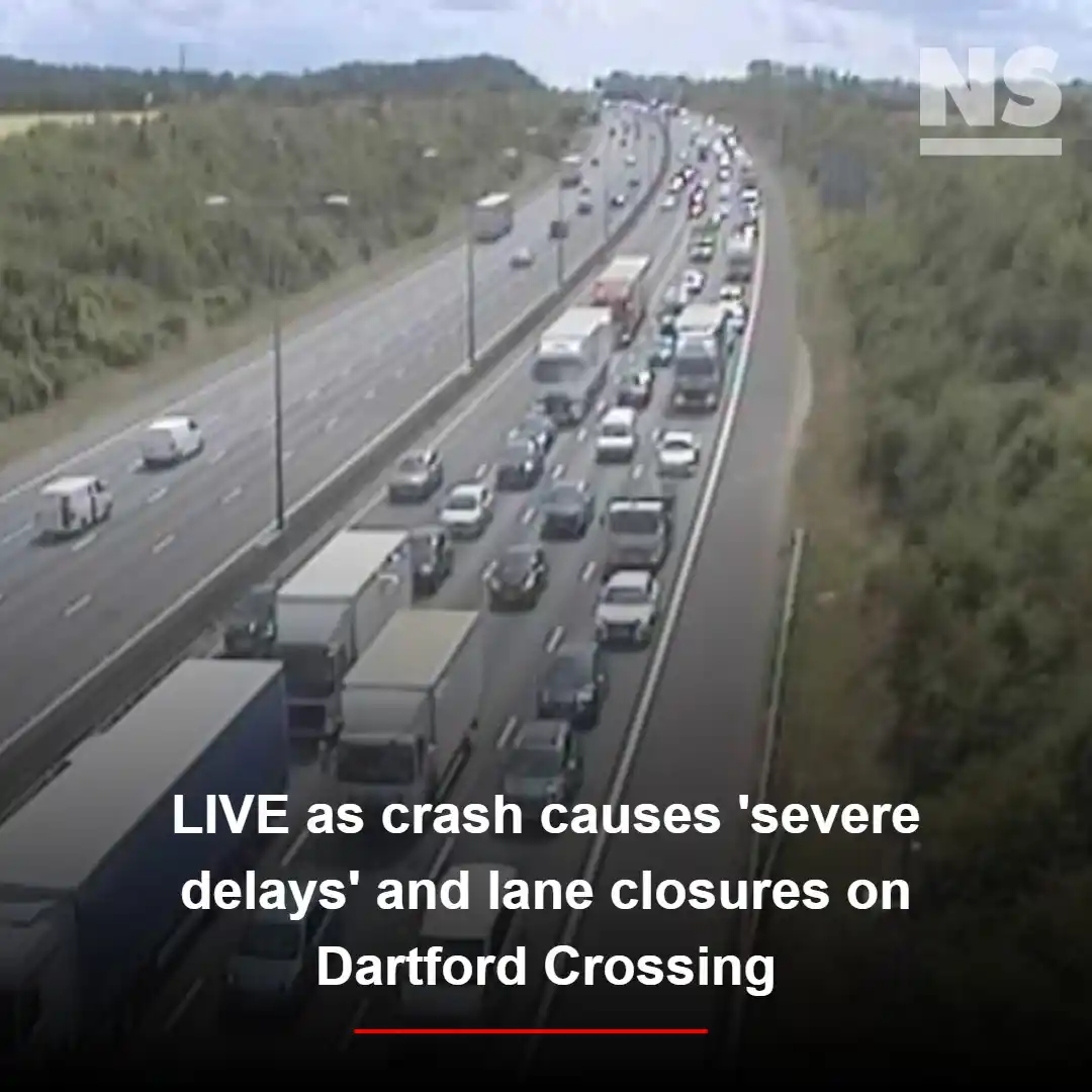 Image from News Shopper - South East London News: 🚨WARNING: There are SEVERE delays after the crash https://www.newssho...