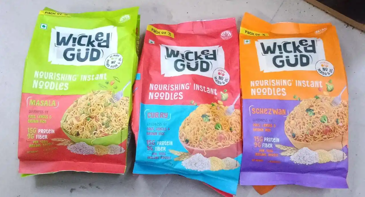 Image from Shopmazza: Wicked Gud noodles ₹68 (MRP ₹135)...