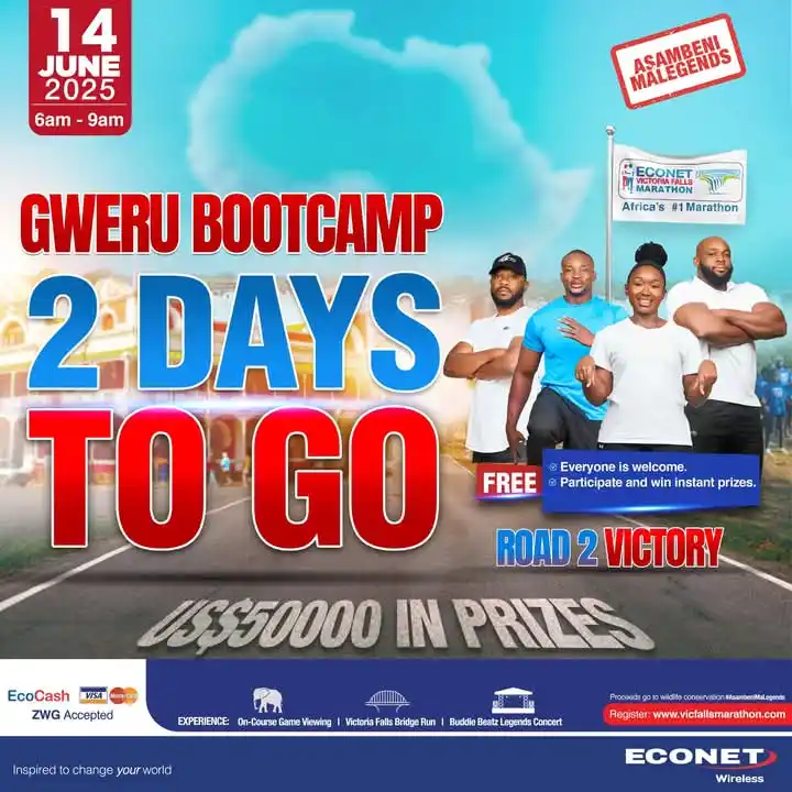 Image from Econet Wireless Zimbabwe: 2 Days To Go!!!! Asambeni MaLegends!!!! <a class="text-blue-500 hove...