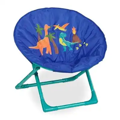 Image from Code&Coupon Deals|Rabatte|Angebote|Freebie|schnäppchen|Gratis|PreisFehler: 22.99 € statt 29.99 € Relaxdays Moonchair Kinder, Dino, faltbar, HxB...