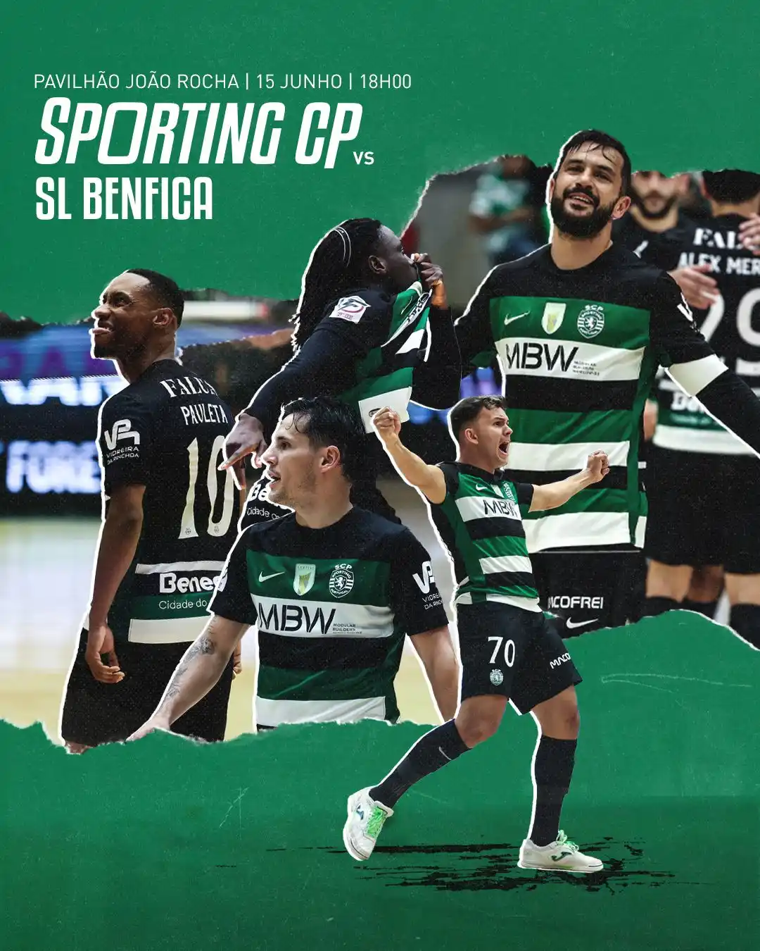 Image from Sporting CP: A 𝐅𝐈𝐍𝐀𝐋 da Liga Placard vai começar 🔥 Lado a lado com o <a class...