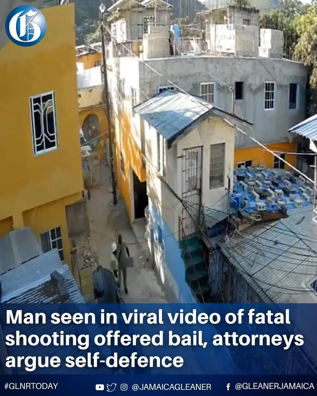 Image from The Gleaner Company (Media) Limited: A utility company worker charged in connection with last month's fatal...