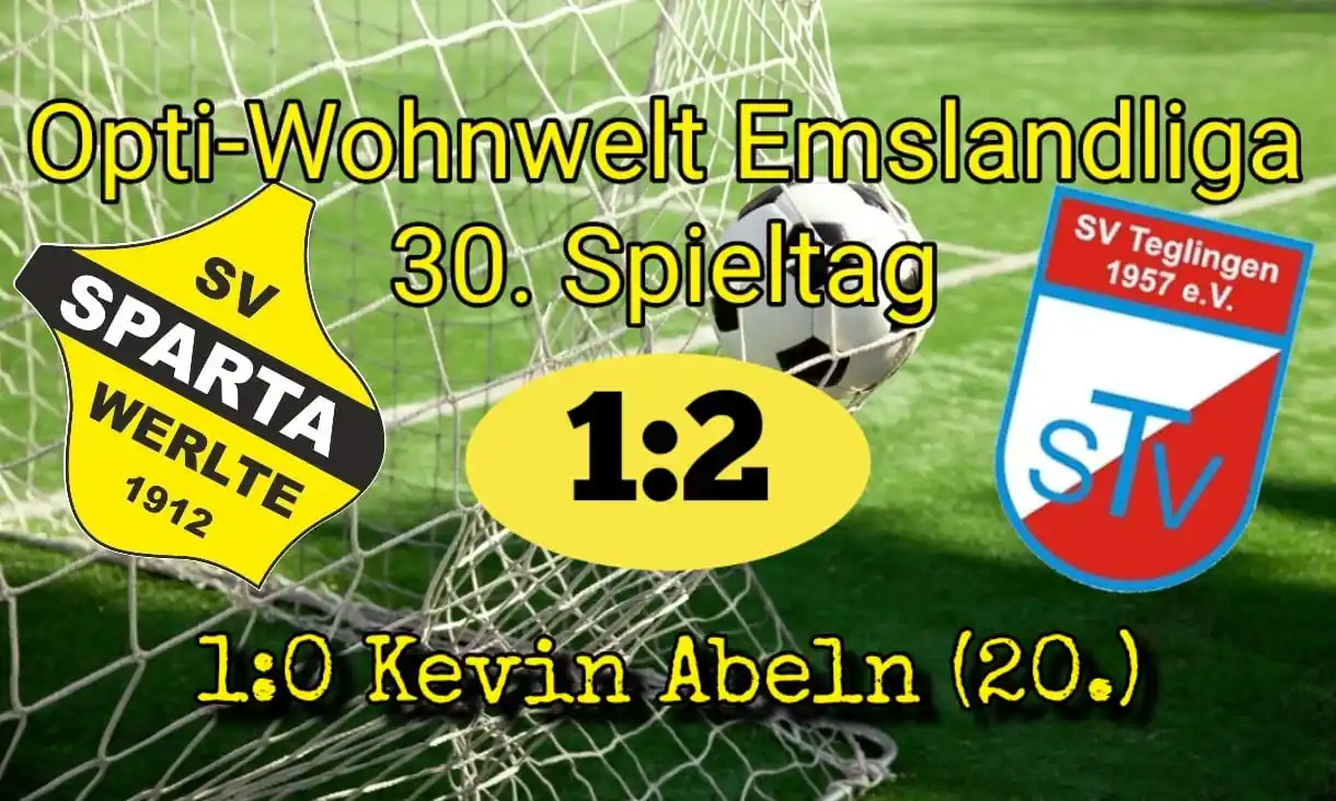 Image from SV Sparta Werlte ERSTE: *ABPFIFF* Aus Gründen der Feierlichkeiten und des Freibiers kommt jet...