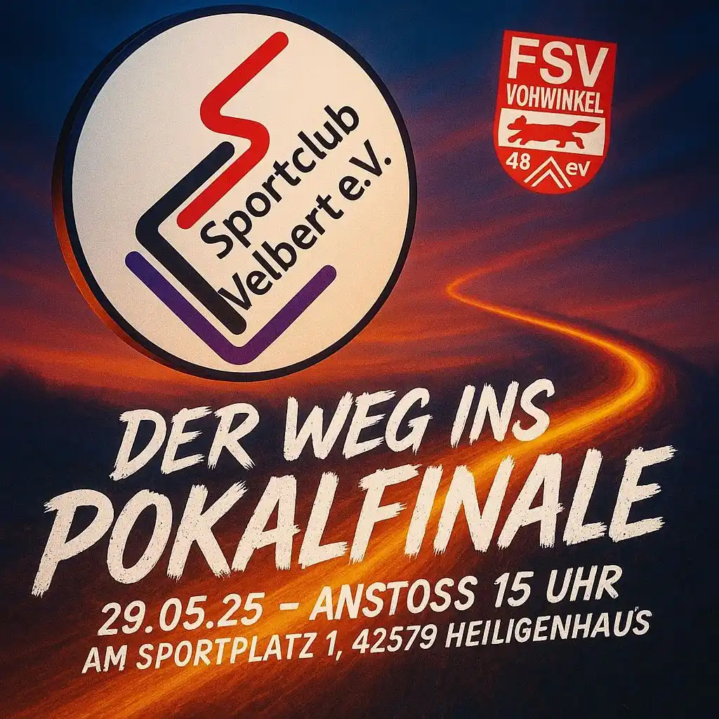 Image from SC Velbert : *ACHTUNG SCV!* *Trainer, Spieler, Fans – alle mal herhören!* Am 29.05...