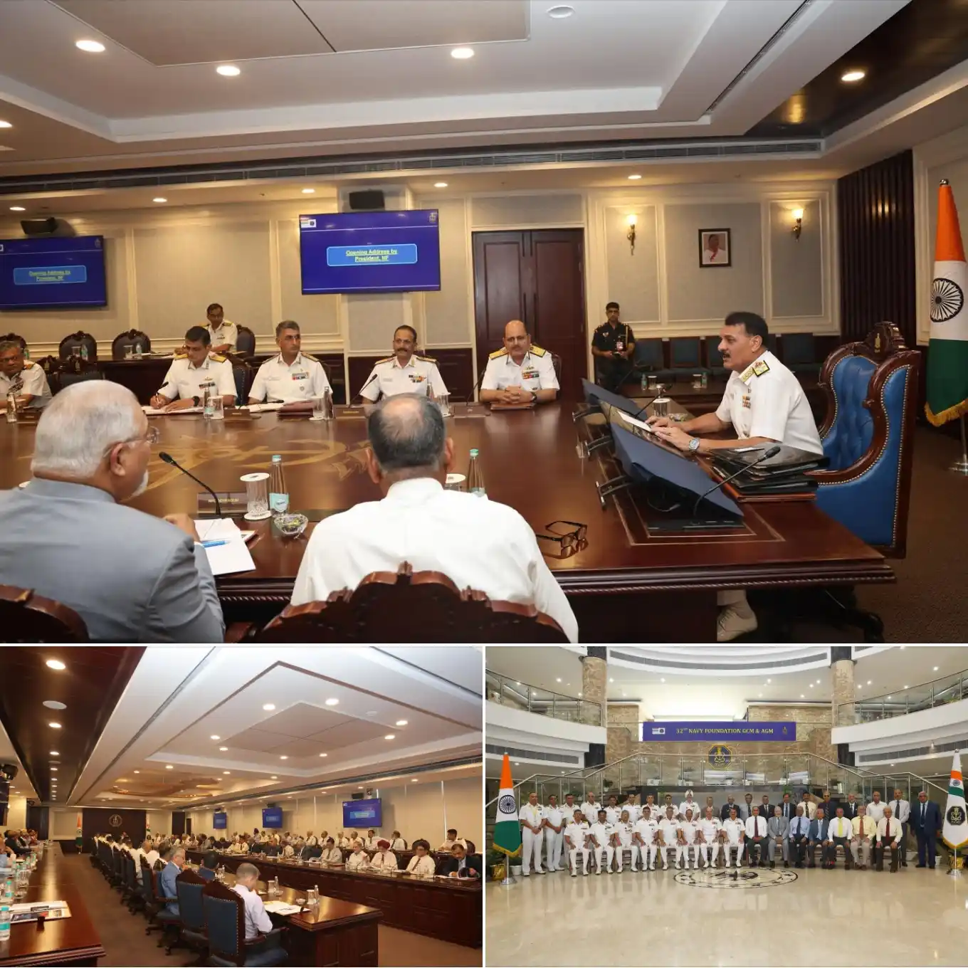 Image from Indian Navy: Admiral Dinesh K Tripathi, <a class="text-blue-500 hover:underline cur...