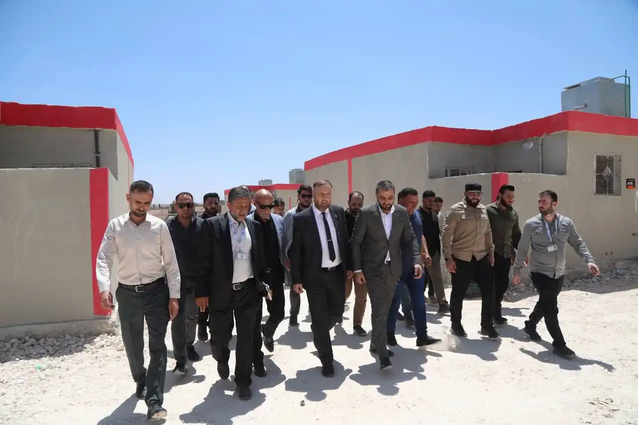 Image from سماحلب: افتتاح مشروع سكني جديد بريف حلب بحضور نائب المحافظ افتتح نائب محافظ ح...